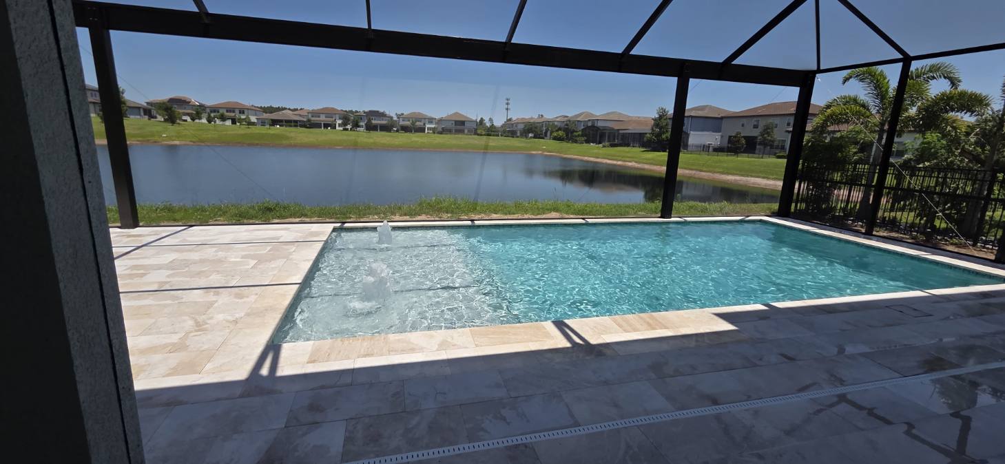 Covered Moss Drive — custom pool by Grunit